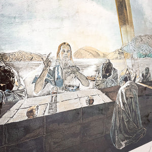 20th Century Salvador Dali Surrealist Paper Etching