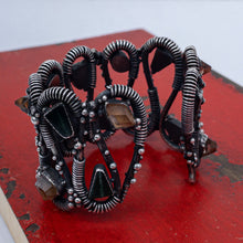 Load image into Gallery viewer, Andrea Arisiaga Silver Emerald Bracelet
