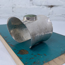 Load image into Gallery viewer, Andrea Arisiaga Hammered Silver Eye of Spirit Bracelet
