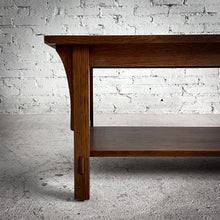 Load image into Gallery viewer, Stickley Mission Oak Cocktail Table
