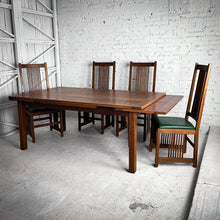 Load image into Gallery viewer, Vintage Stickley Mission Extendable Cherry Dining Table
