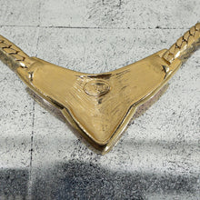 Load image into Gallery viewer, Vintage Trifari Classic Enamel Metal Collar Necklace
