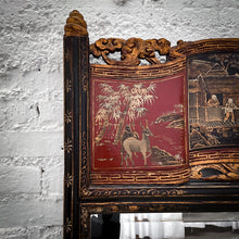 Load image into Gallery viewer, Early 20th Century Chinoiserie Lacquered Mantel Mirror
