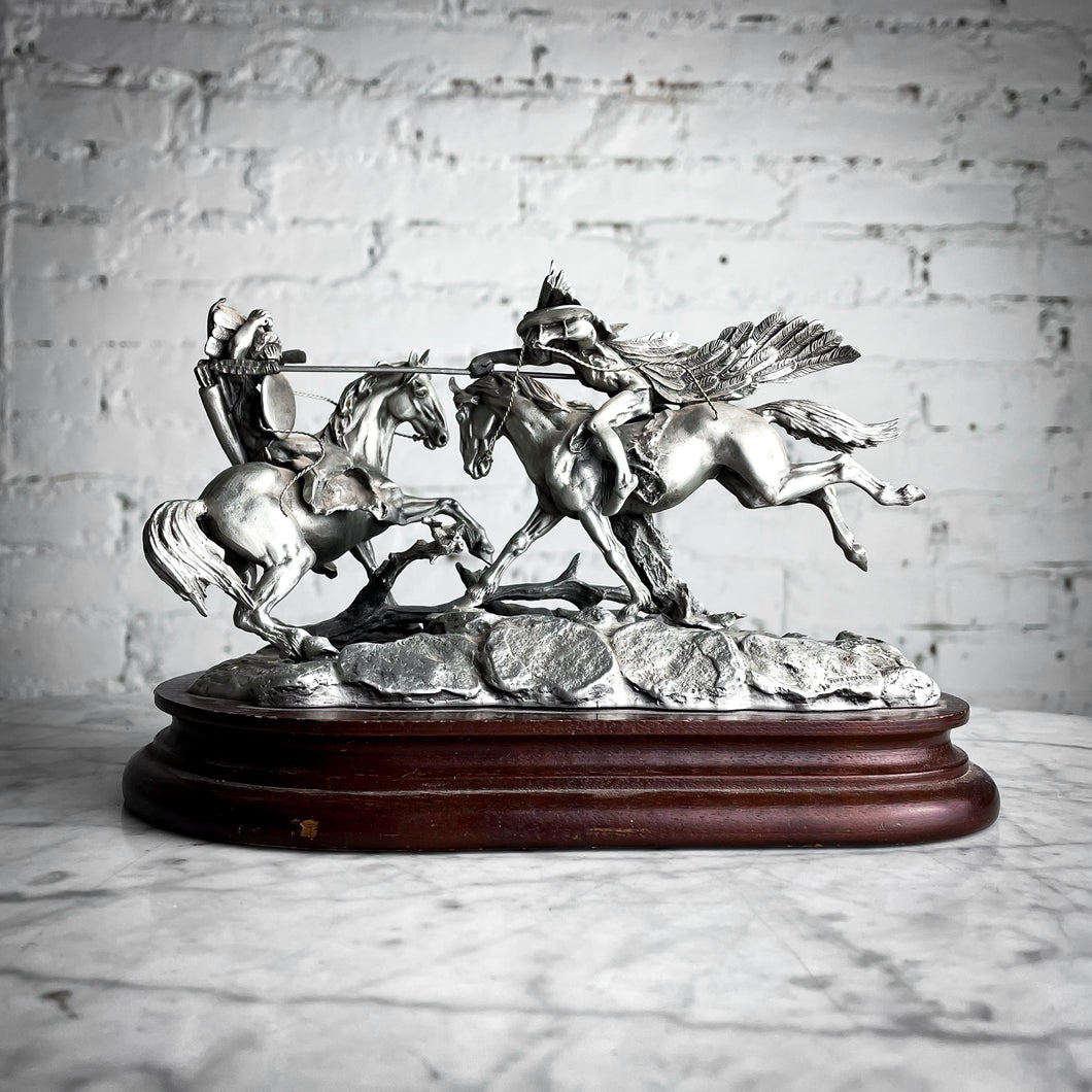 1981 Chilmark 904-2500 American West Handcast Polished Decorative Sculpture
