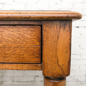Ralph Lauren Traditional Oak Side Table