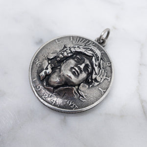 Vintage Classic Sterling Pendant