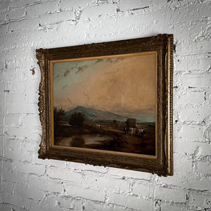 George Bernard O'Neill Inspo Landscape Oil Painting
