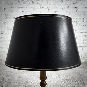 20th Century Patina Brass Standard Table Lamp