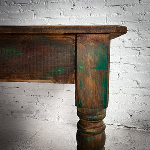 Antique Farmhouse Oiled Pine Dining Table
