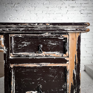 French Style Painted Counter Wood Desk