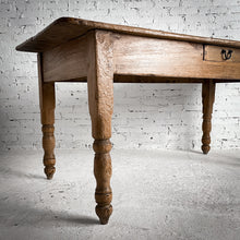 Load image into Gallery viewer, 1800&#39;s Mexican Waxed Sabino Wood Dining Table
