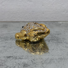 Load image into Gallery viewer, Vintage Judith Leiber Gold Tone Trinket Box
