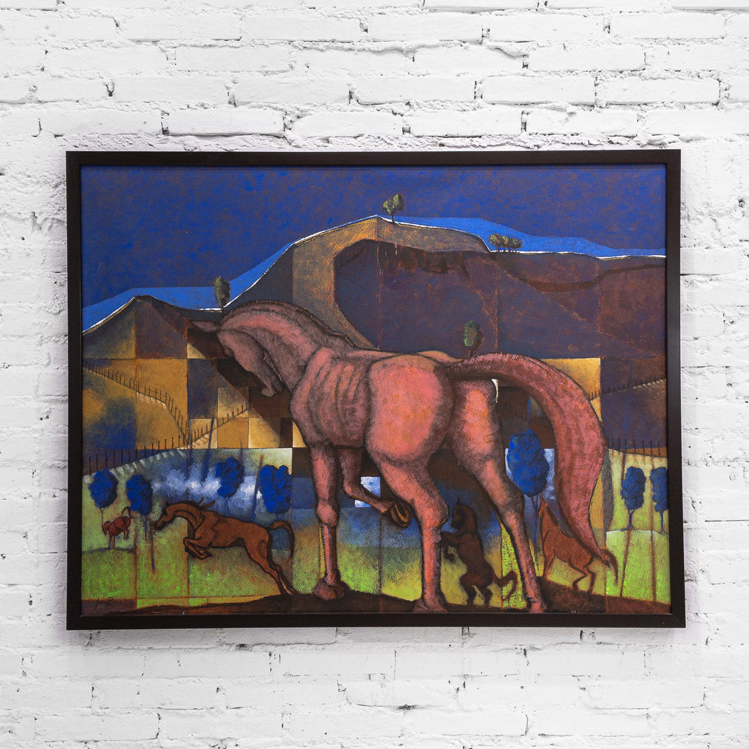Ivan Rivas Surrealist Oil Painting