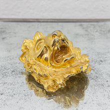 Load image into Gallery viewer, Vintage Judith Leiber Classic Polished Gold Plated Brooch
