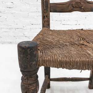 Antique Spanish Accent Chair