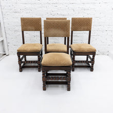 Load image into Gallery viewer, Set of 4 Mission Chenille Wood Dining Chair

