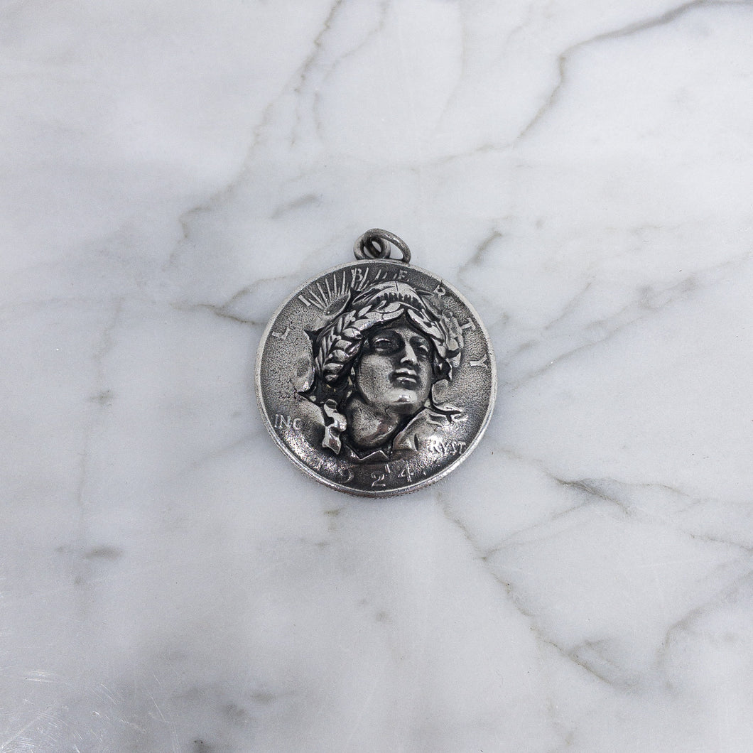 Vintage Classic Sterling Pendant