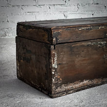 Load image into Gallery viewer, 19th Century Olinala Distressed Wood Trunk
