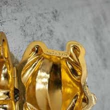 Load image into Gallery viewer, Vintage Judith Leiber Gold Tone Trinket Box
