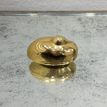 Load image into Gallery viewer, Vintage Gold Tone Trinket Box
