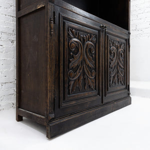 Colonial Espresso Wood Bookcase