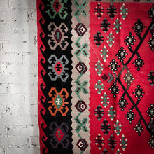 Load image into Gallery viewer, Serbian Pirot Wool Kilim Flatweave Rug
