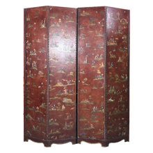 Load image into Gallery viewer, Vintage Baker Furniture Asian Faux Leather Media Cabinet
