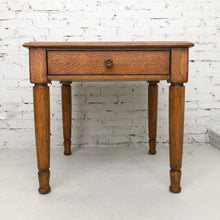 Load image into Gallery viewer, Ralph Lauren Traditional Oak Side Table
