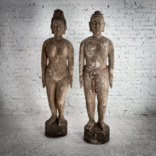 Load image into Gallery viewer, Pair 19th Century Chinese Acupuncture Models Decorative Statue
