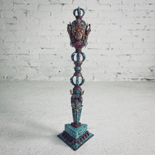 Load image into Gallery viewer, Mid 20th Century Tibetan Semi-Precious Stone Phurba Curiosity
