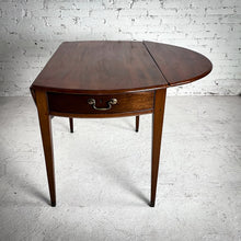 Load image into Gallery viewer, Antique Oval Mahogany Drop Leaf Table
