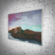 Load image into Gallery viewer, Alaska Sleeping Mountain Canvas Landscape Painting
