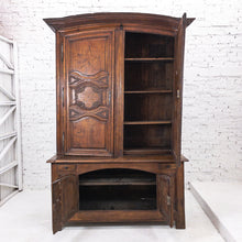 Load image into Gallery viewer, 18th Century French Provincial Walnut Linen Press Cabinet
