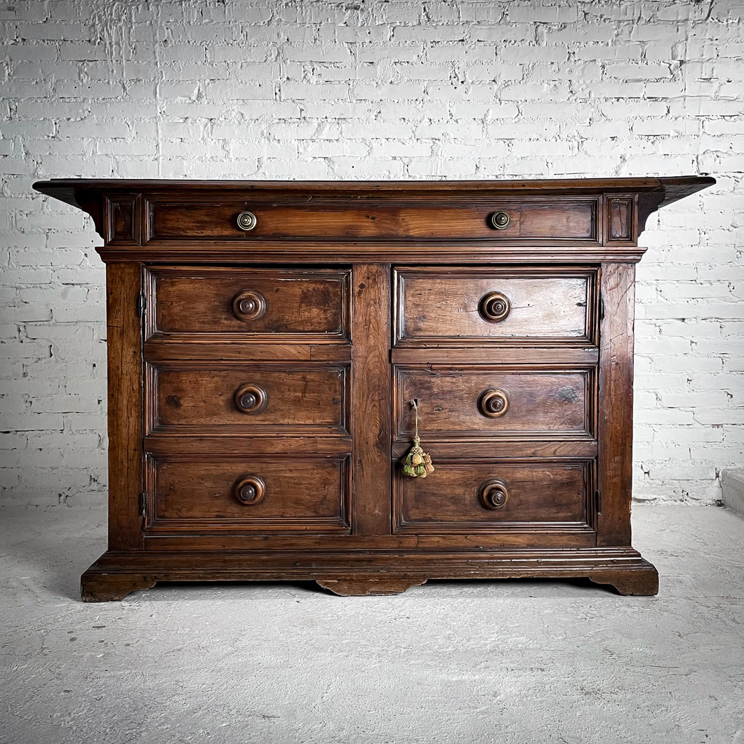 19th Century British Colonial Patinated Wood Sideboard