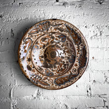 Load image into Gallery viewer, 18th Century Moorish Hand Painted Ceramic Hanging Platter
