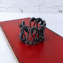 Load image into Gallery viewer, Andrea Arisiaga Silver Emerald Bracelet
