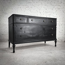 Load image into Gallery viewer, Neoclassical Painted Wood Chest of Drawers
