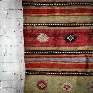 Cicim Wool Turkish Flatweave Rug