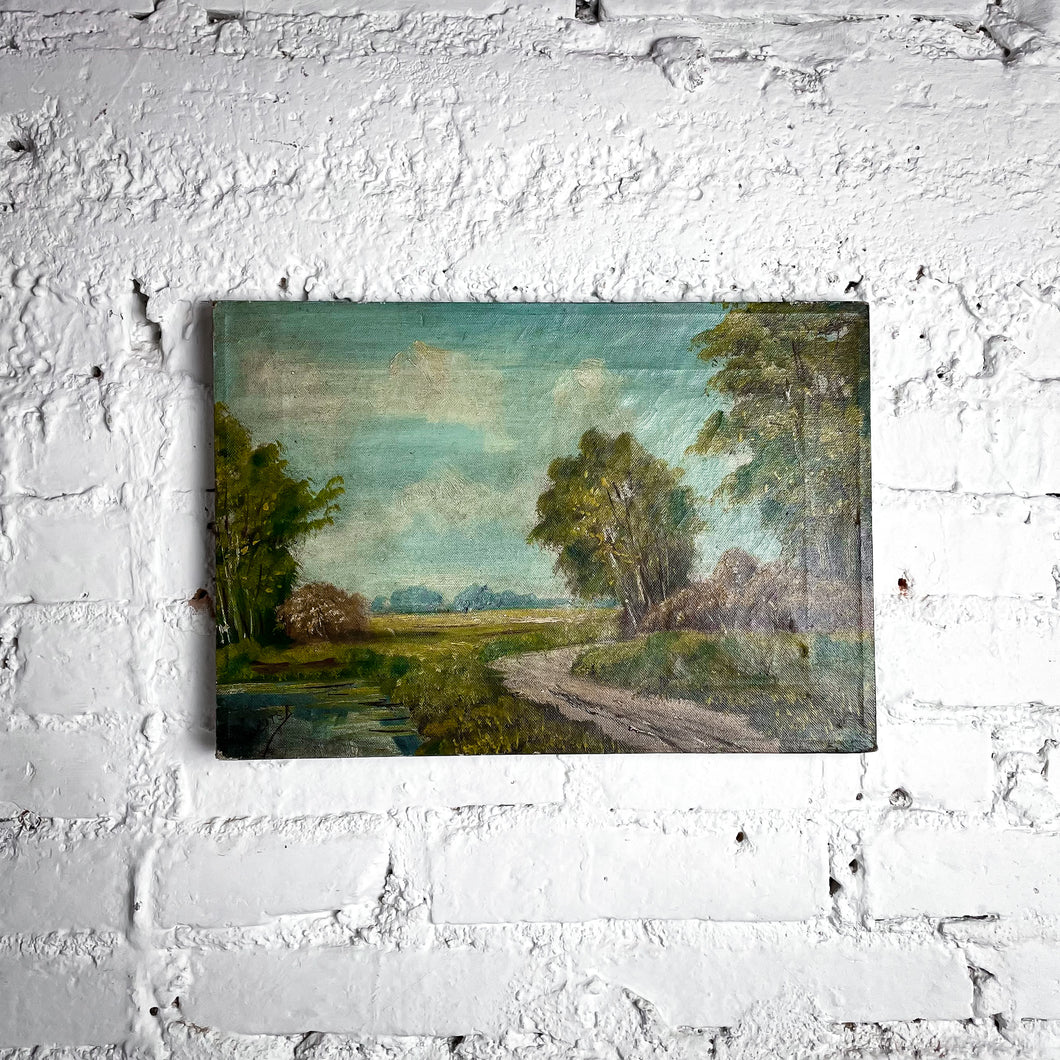 Ivette B. Impressionism Oil Landscape Painting