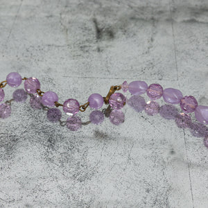 Vintage Acrylic Collar Necklace