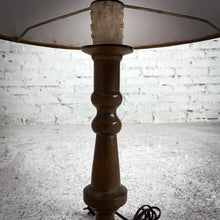 Load image into Gallery viewer, 20th Century Patina Brass Standard Table Lamp
