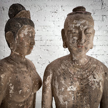 Load image into Gallery viewer, Pair 19th Century Chinese Acupuncture Models Decorative Statue
