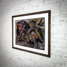 Load image into Gallery viewer, Unsigned Contemporary Abstract Acrylic Paper Painting
