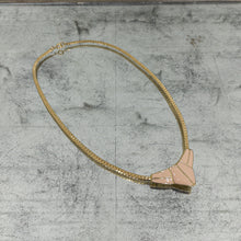 Load image into Gallery viewer, Vintage Trifari Classic Enamel Metal Collar Necklace
