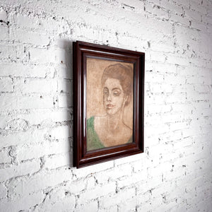 Nefero Expressionist Oil Portrait Painting