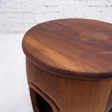Load image into Gallery viewer, Traditional Red Cedar Garden Stool
