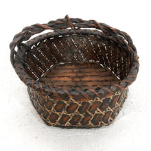 Load image into Gallery viewer, Vintage Japanese Woven Bamboo Basket

