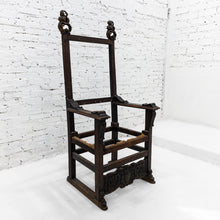 Load image into Gallery viewer, 19th Century Spanish Walnut Armchair

