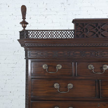 Load image into Gallery viewer, George II Blind Fret Carving Mahogany Dresser Cabinet
