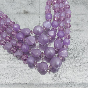 Vintage Acrylic Collar Necklace